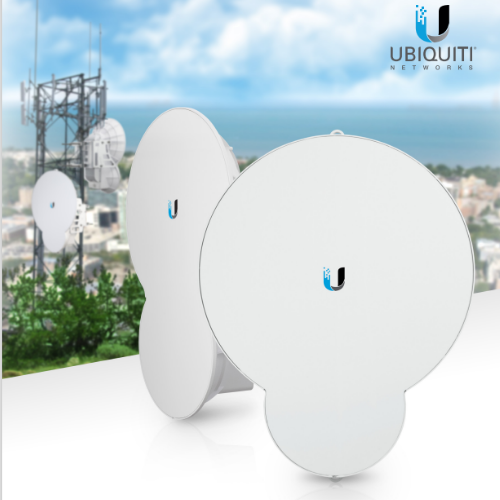 AirFiber cihazları, yüksek menzil kapasitesi ve güçlü anten yapıları sayesinde, uzun mesafelerde bile stabil ve hızlı internet bağlantıları sunar.